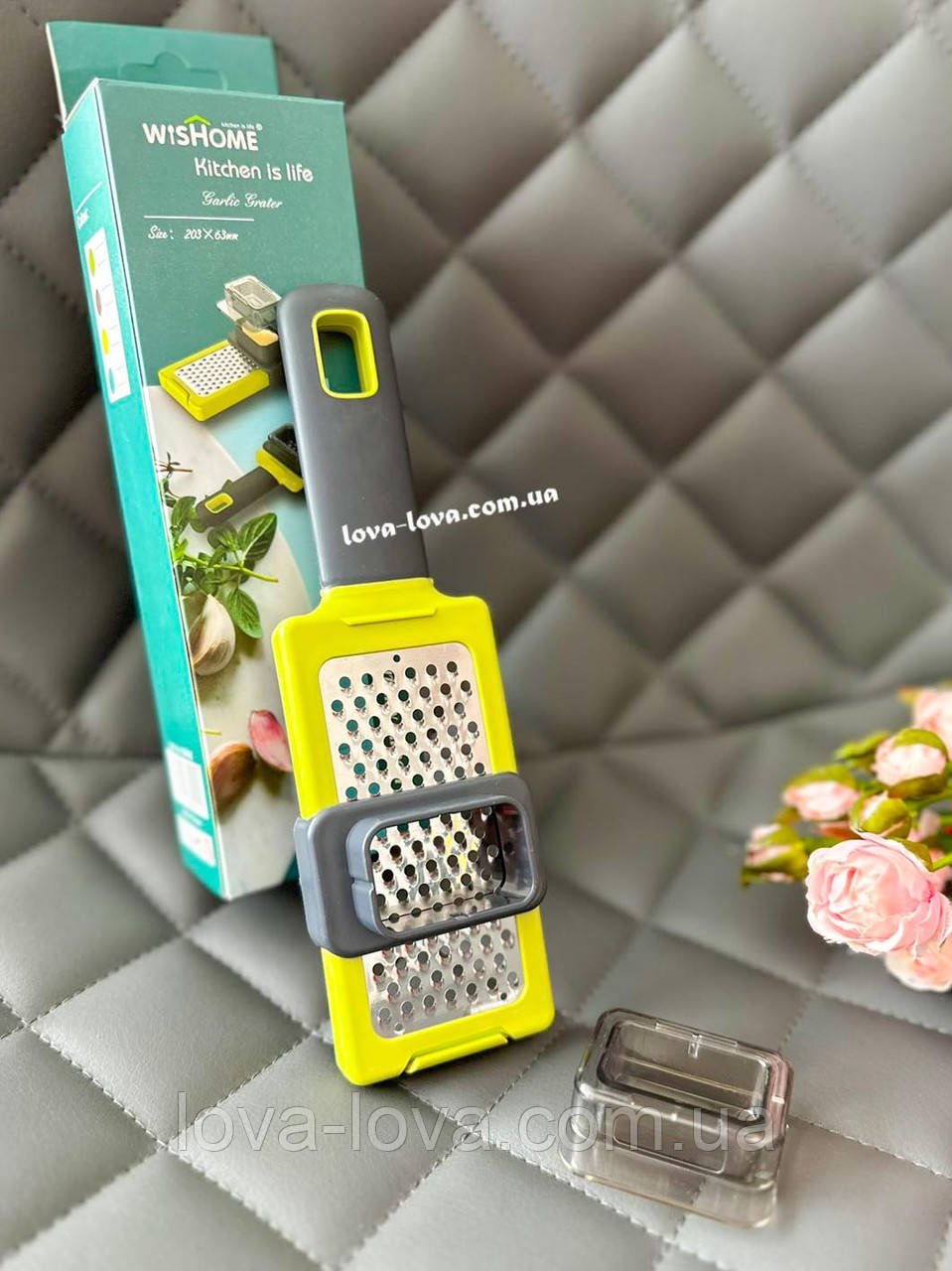 Ручний кухонний подрібнювач часнику Functional Kitchen Gardget часниковий