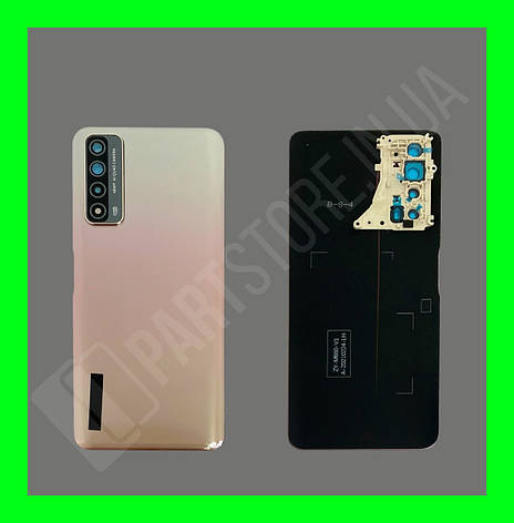 Кришка Huawei P Smart 2021 Gold зі склом камери, фото 1