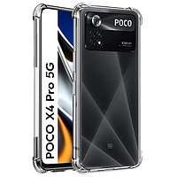Чохол Fiji Proof для Xiaomi Poco X4 Pro 5G бампер з посиленими бортамиTransparent
