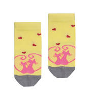 Шкарпетки дитячі для дівчинки GABBI NSD-48 демісезонні на зріст 8-10 (в упаковке 6 штук)(90048)