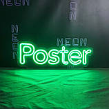 RGB світлодіодна вивіска "Poster", фото 2
