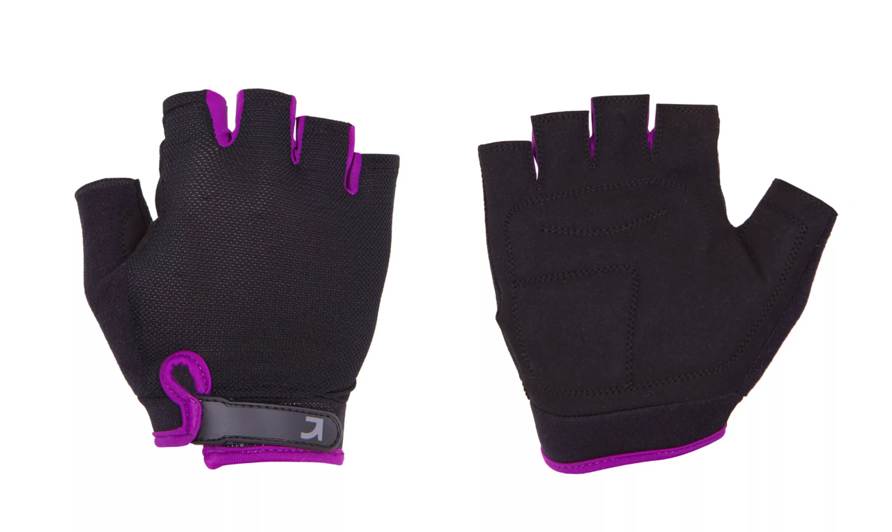 Рукавички Green Cycle Frida 2 Feminine без пальців S чорно-фіолетові