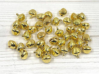 Бубенці золото 14 мм (10 шт.)