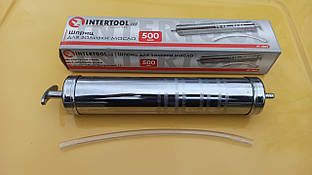 Шприц для заливання оливи 500 мл INTERTOOL