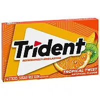 Жвачка Trident Tropical Twist Без сахара 14 Sticks