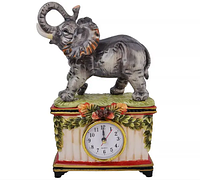Часы настольные керамические "Слон" от китайского производителя Lefard
