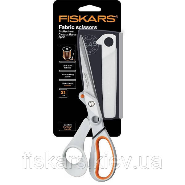 Ножиці для тканини Fiskars Pro Amplify™ 21 см (1005223)