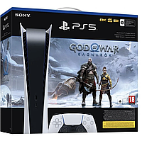 Ігрова консоль Sony PlayStation 5 Digital Edition + God of War Ragnarok (цифровий код)