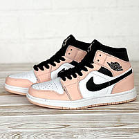 Класне жіноче взуття Nike Air Jordan 1 Retro. Молодіжні кросси жіночі Найк Аір Джордан на кожен день., фото 5