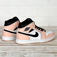 Класне жіноче взуття Nike Air Jordan 1 Retro. Молодіжні кросси жіночі Найк Аір Джордан на кожен день., фото 8