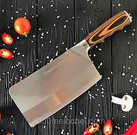 Надежный кухонный топорик для разделки и рубки мяса костей 30см нож секач топор-тяпка мясника KT-945, SL1