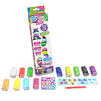 Набір для ліплення з тістом 12 кольорів