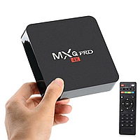 Смарт приставка для телевізора 4GB/32GB, MXQ PRO 4K / Андроїд ТВ бокс / Інтернет приставка для телевізора