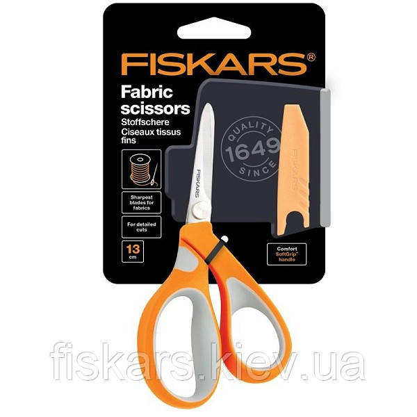 Ножиці кравецькі Fiskars RazorEdge™ Softgrip 13 см (1014650)