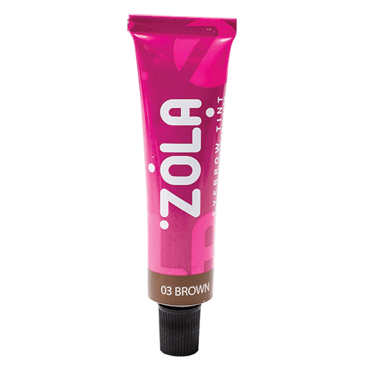 Фарба для брів з колагеном Zola Eyebrow Tint With Collagen No03 Brown 15 мл (21920Gu)