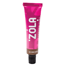 Фарба для брів з колагеном Zola Eyebrow Tint With Collagen №03 Brown 15 мл