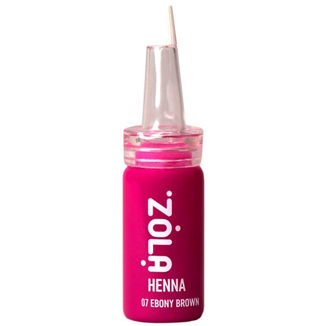 Хна для брів Zola Henna №07 Ebony Brown 10 г