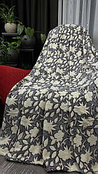 "Сніжок" плед двоспальний розмір 175/200 см мікрофібра