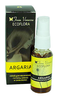 Argaria - спрей для густоти і блиску волосся (Аргар), масло для росту красивого і здорового волосся