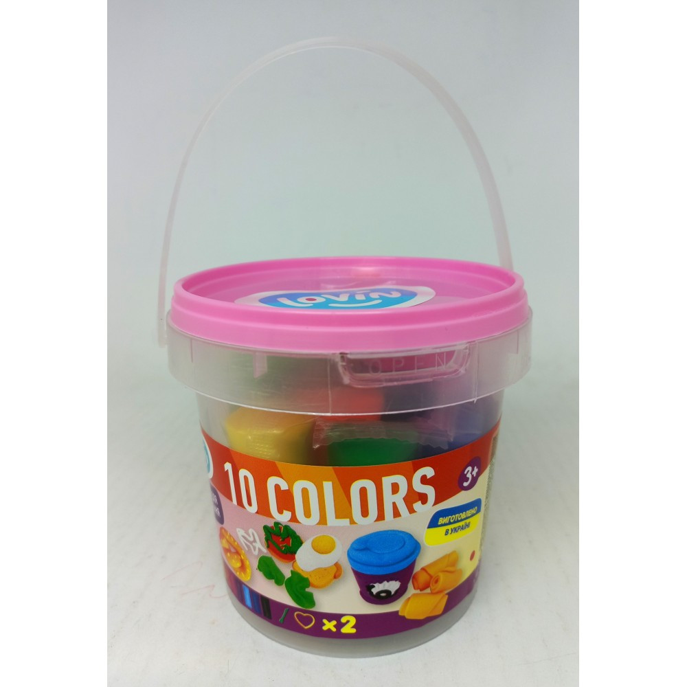 Відерце міні для дівчаток Набір для ліплення з тістом