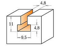 Фреза HM D=9,5 d=4,8 I=11 S=12