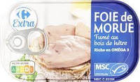 Консервы печень трески Extra "Foie de Morue" 120 г