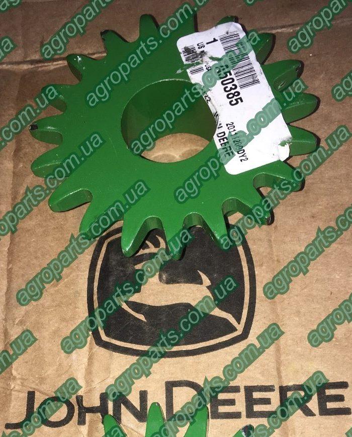 Зірочка A50385 CHAIN SPROCKET, LH. z19 запчастини John Deere а50385