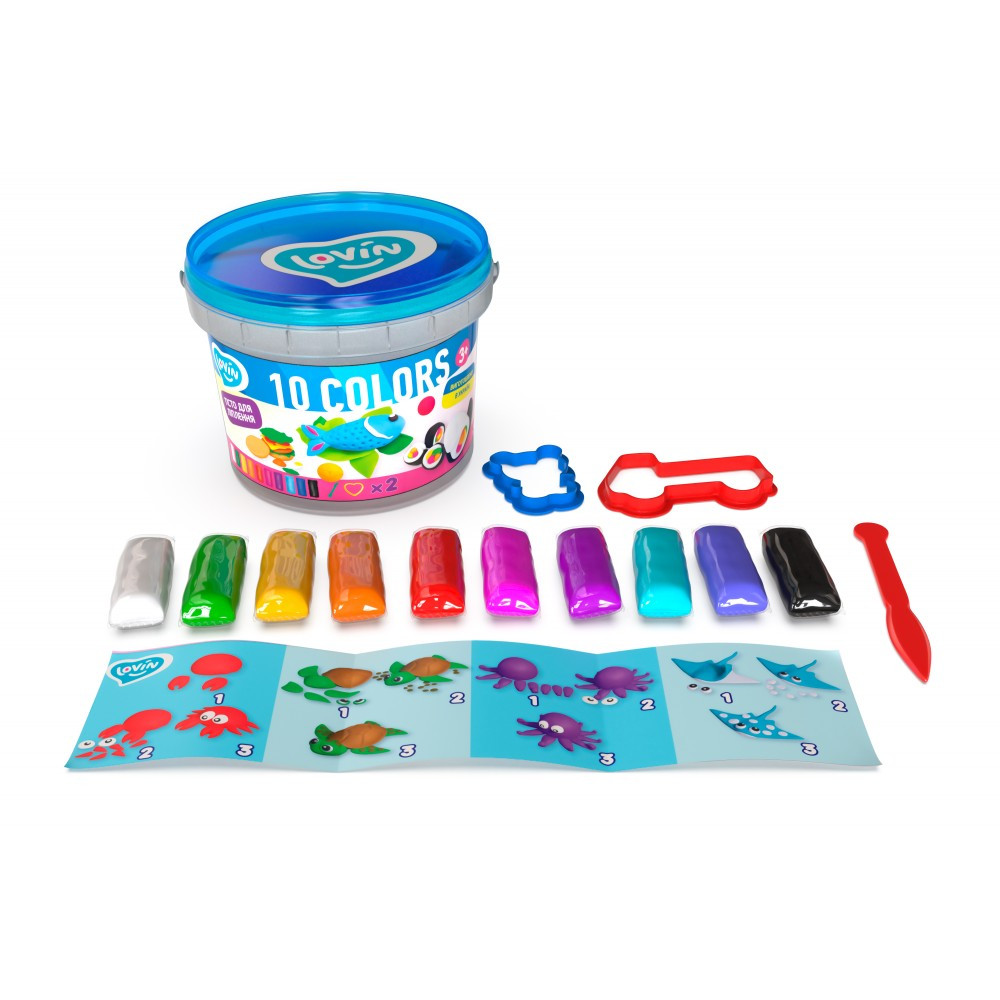 Відерце міні для хлопчиків Набір для ліплення з тістом