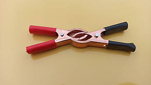 Затискач електричний (крокодил) No3 комплект 2 шт.