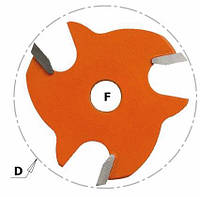 Фреза дисковая для держателя CМТ HM I=3,5 D=47,6 F=8