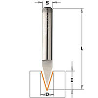 Фреза HM D=6 I=9 A=35 град, S=6 L=50