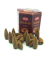 Пахощі"Sandalwood backflow "Сандаловий Дим" Hem кулі 34627, фото 6