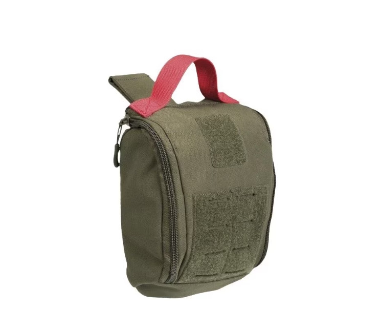 Аптечка першої допомоги з приладдям Mil-Tec IFAK Laser Cut Olive Drab 16025601