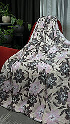 Плед двоспальний розмір 175*200 см тканина мікрофібра