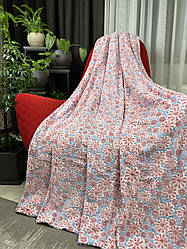 Плед двоспальний розмір 175*200 см тканина мікрофібра