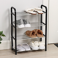Стійка підставка, полиця для взуття чотириярусна, складана. ( Полиця для взуття)
