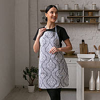 Фартух водовідштовхувальний "Вензелі сірий" (75х55 см.)