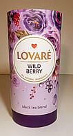 Чай черный фруктовый в тубусе Lovare Wild Berry Ловаре Дикая ягода 80 гр
