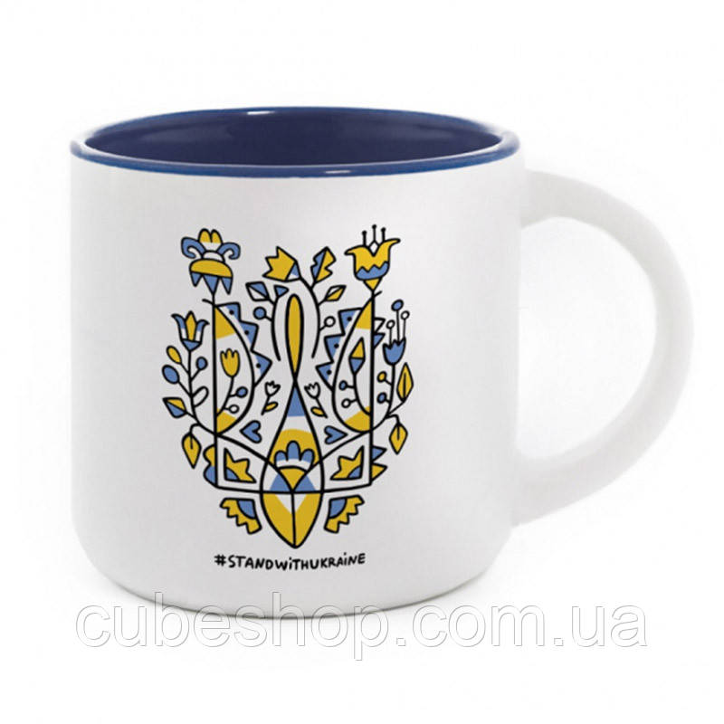 Чашка «Герб України» (350 мл) blue