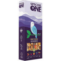 Вітаміни для птахів Special One Палички \" Фруктові\"  для хвилястих папуг 90 г (4823082423460)