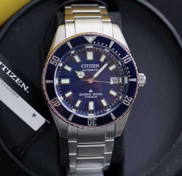 Citizen Promaster NB6021 68L Titanium Diver Fujitsubo Dealer Time 1818396245