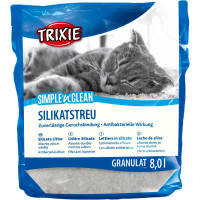 Наповнювач для туалету Trixie Simple&Clean силікагелевий вбирний 3.6 кг 8 л (4047974040201)