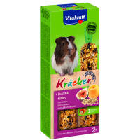 Ласощі для гризунів Vitakraft Kracker з фруктами для морських свинок 112 г (4008239251558)