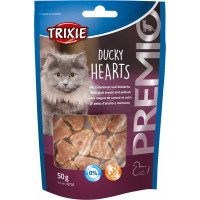 Ласощі для котів Trixie Premio Hearts качка\/минтай 50 г (4011905427058)