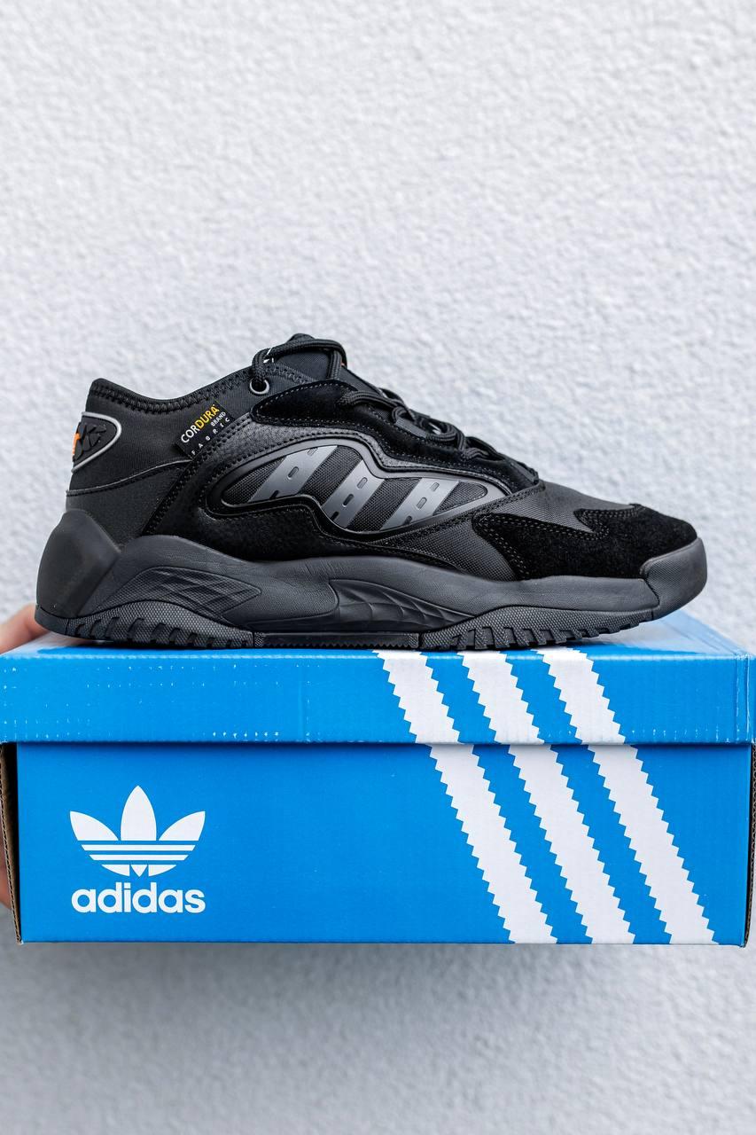 Кросівки чоловічі Adidas чорні повсякденні стильні весна літо легкі молодіжні В'єтнам