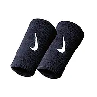 Напульсник NIKE SWOOSH DOUBLE WRISTBANDS OBSIDIAN/WHITE