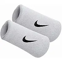 Напульсник NIKE SWOOSH DOUBLE WRISTBANDS WHITE/BLACK