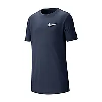 Тенісна футболка NIKE B NSW TEE EMB SWOOSH NV