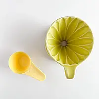 Пуровер Cafec Arita Жовтий Ware Flower Dripper Cup4 Yellow