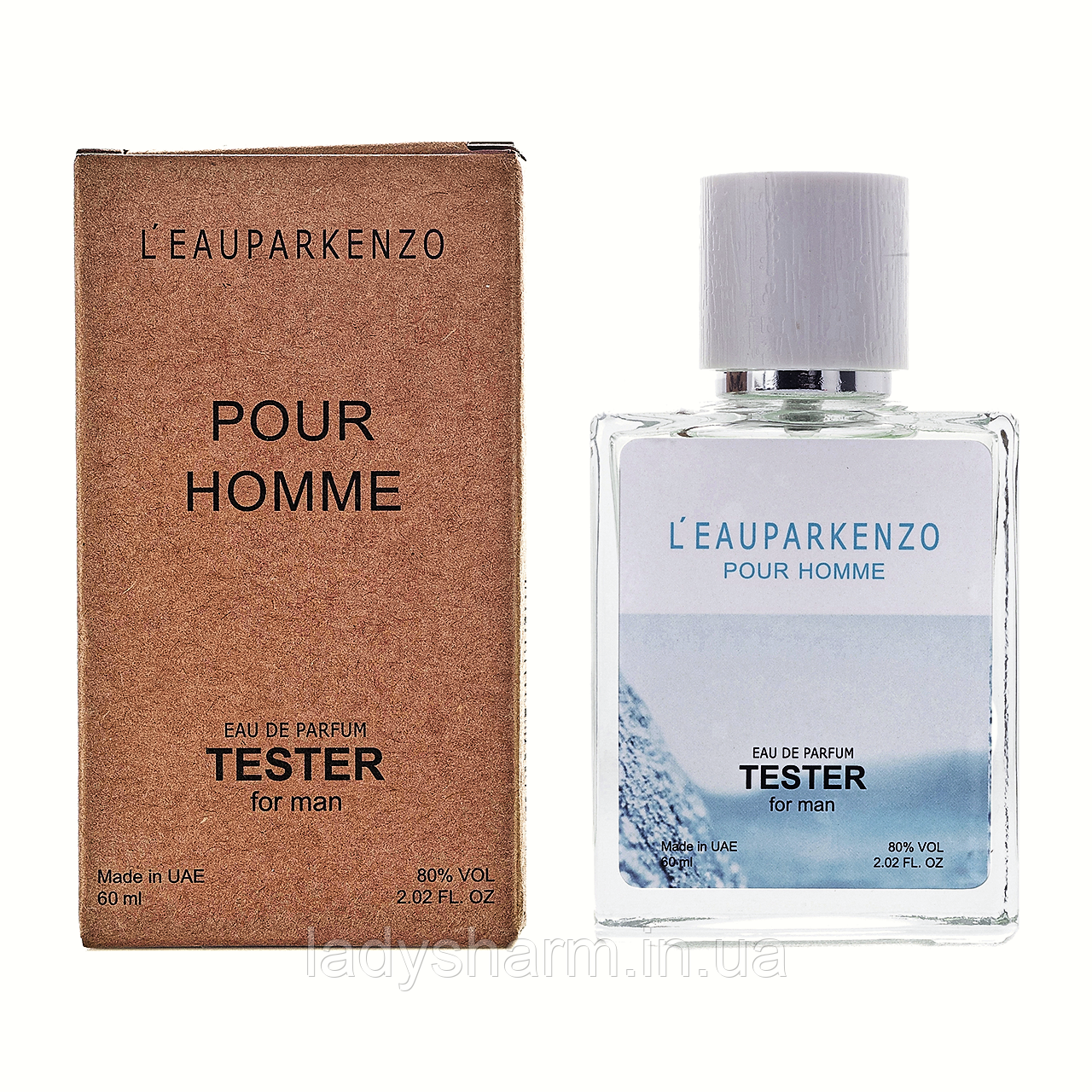 Чоловічий тестер ВІП Kenzo L'Eau Kenzo Pour Homme ( Кензо ля пар Пур Хом) 60 мл, фото 1